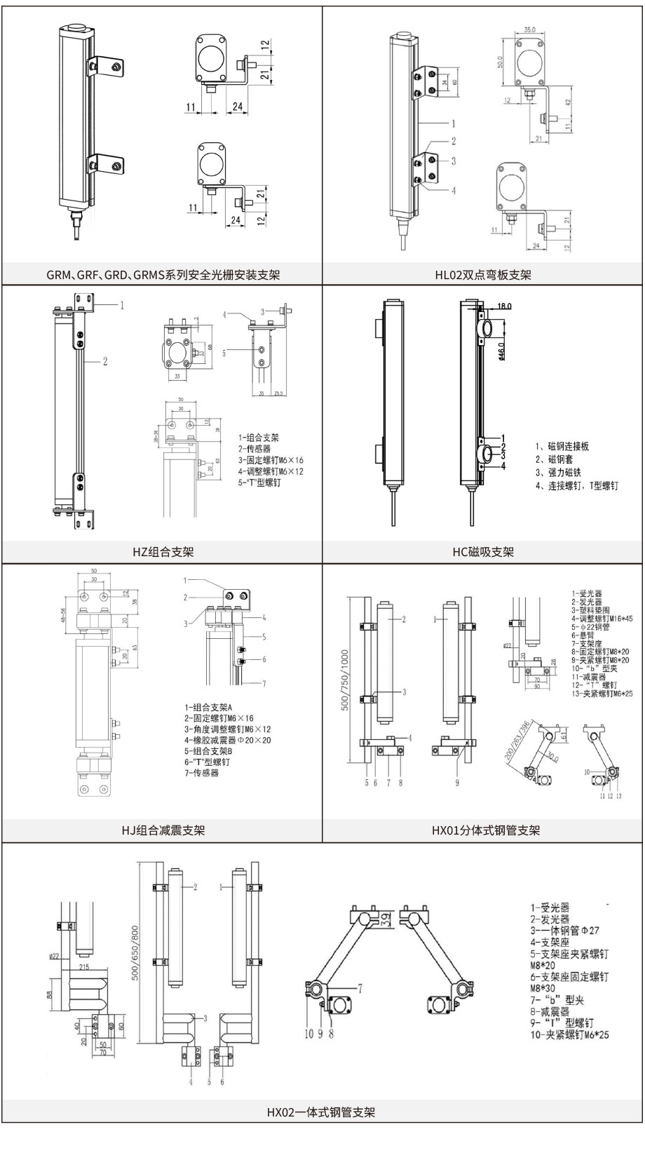 測(cè)量光柵安裝